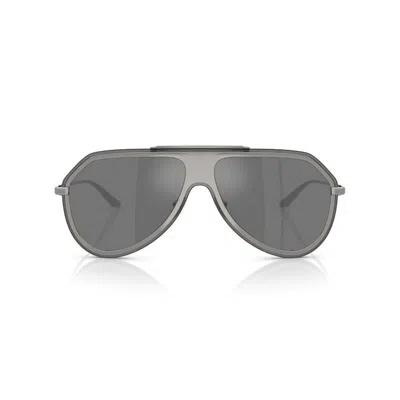 Dolce & Gabbana Pilot-frame Sunglasses In Gray