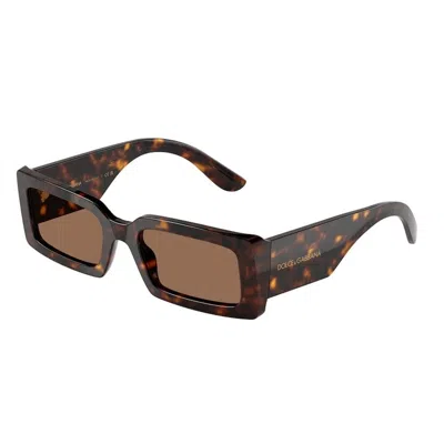 Dolce & Gabbana Tortoise-shell Frame Sunglasses In Brown