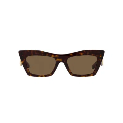 Dolce & Gabbana Cat-eye Tortoiseshell Sunglasses In Brown