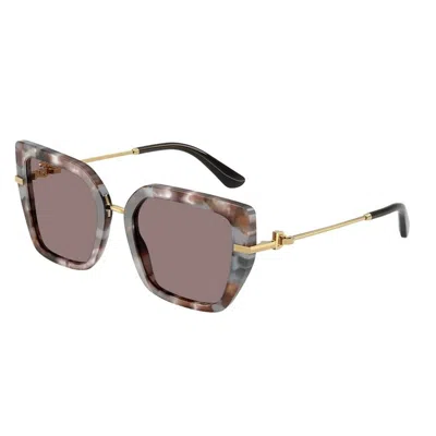 Dolce & Gabbana Square-frame Sunglasses In Gray