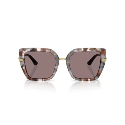 Dolce & Gabbana Square-frame Sunglasses In Gray