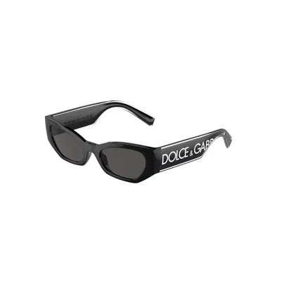 Dolce & Gabbana Dolce And Gabbana Dg6186 501/87 52 In Black