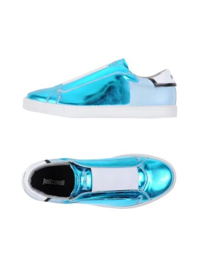 Just Cavalli Trainers In Turquoise