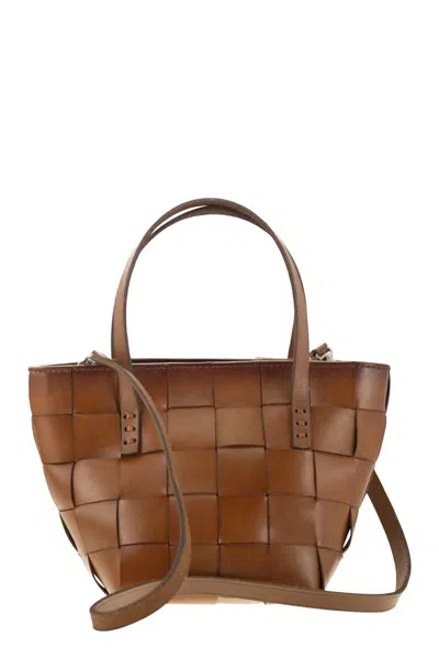 Dragon Japan Mini - Woven Leather Bag