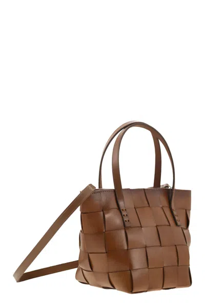 Dragon Japan Mini - Woven Leather Bag