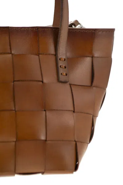 Dragon Japan Mini - Woven Leather Bag