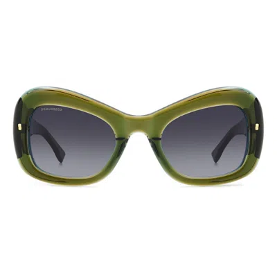 Dsquared2 D2 0137/s 4c3(9o) In Green