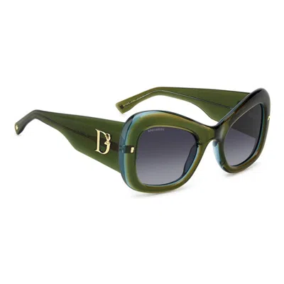 Dsquared2 D2 0137/s 4c3(9o) In Green