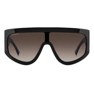 Dsquared2 Oversize-frame Sunglasses In Black