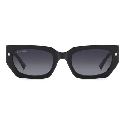 Dsquared2 Black Acetate Sunglasses In Black
