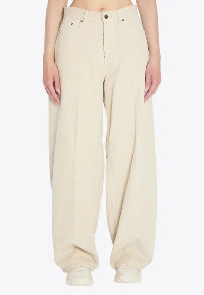 Haikure Bethany Short Lenght Velvet Vic In Neutral