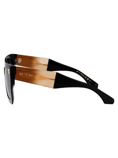 Etro Square-frame Sunglasses In Black