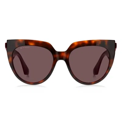 Etro Tailoring Cat-eye Sunglasses In Brown