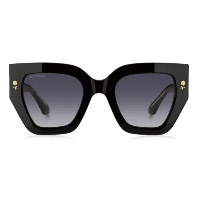 Etro Mania Oversized-frame Sunglasses In Black
