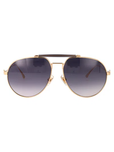 Etro Rose Gold Stainless Steel Sunglasses