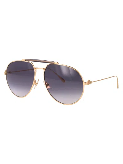 Etro Rose Gold Stainless Steel Sunglasses