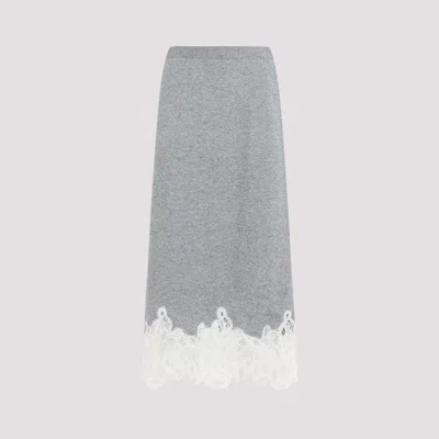 Fabiana Filippi Virgin Wool Midi Skirt