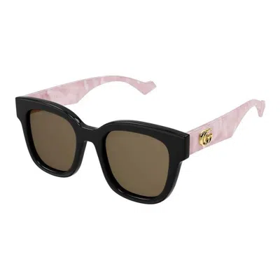 Gucci Square-frame Sunglasses In Black