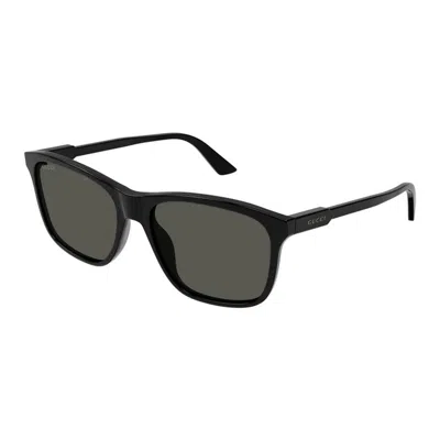 Gucci Gg1819s-001black-black-grey In Black