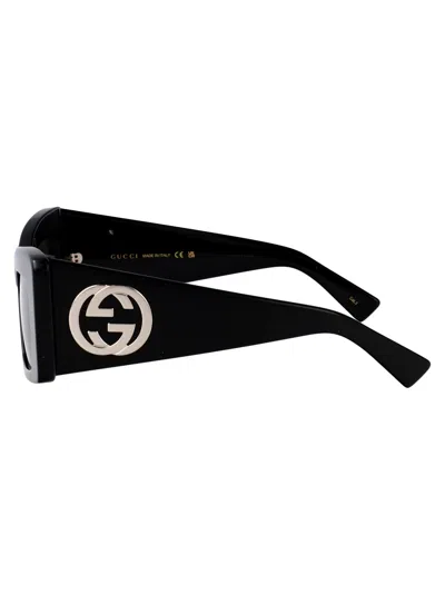 Gucci Grey Butterfly Ladies Sunglasses Gg1842s 001 53 In Black
