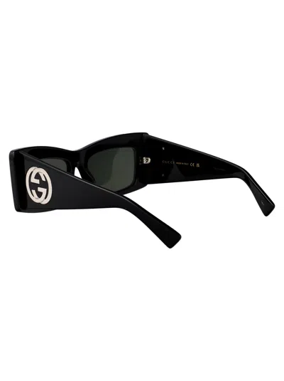 Gucci Grey Butterfly Ladies Sunglasses Gg1842s 001 53 In Black