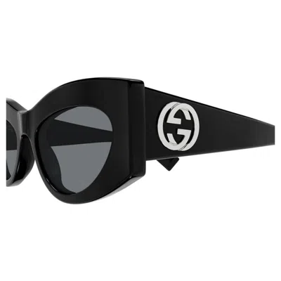 Gucci Grey Cat Eye Ladies Sunglasses Gg1843s 001 53