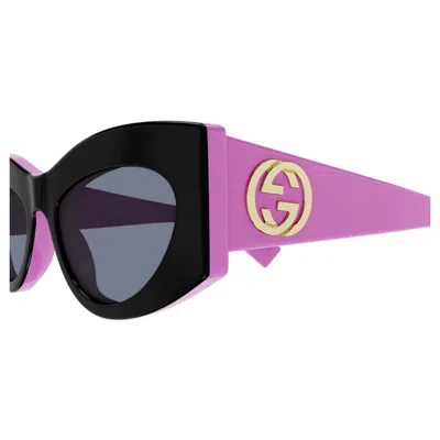 Gucci Grey Cat Eye Ladies Sunglasses Gg1843s 005 53 In Pink