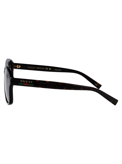 Gucci Gg1856s Sunglasses Havana In Gray