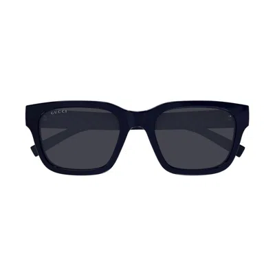 Gucci Square-frame Sunglasses In Black