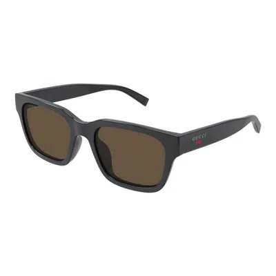 Gucci Gg1857s Sunglasses Grey In Brown