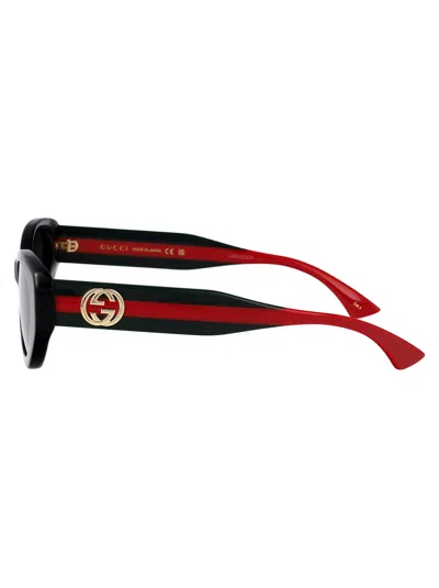 Gucci Grey Cat Eye Ladies Sunglasses Gg1862s 001 52 In Black
