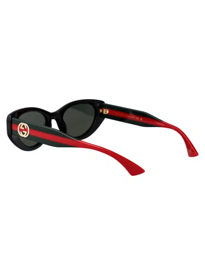 Gucci Grey Cat Eye Ladies Sunglasses Gg1862s 001 52 In Black