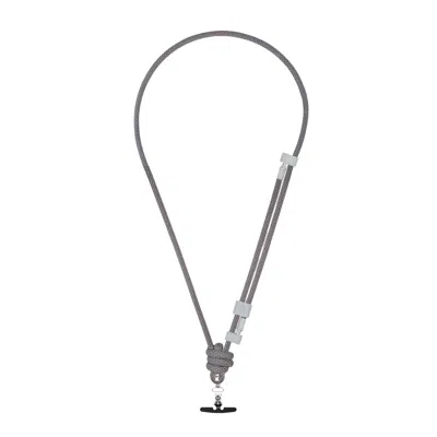 M.craftsman Pink / Purple / Grey Yoggle Power Click C-c Charging Cable + Crossbody Phone Strap - The Monet - Pur
