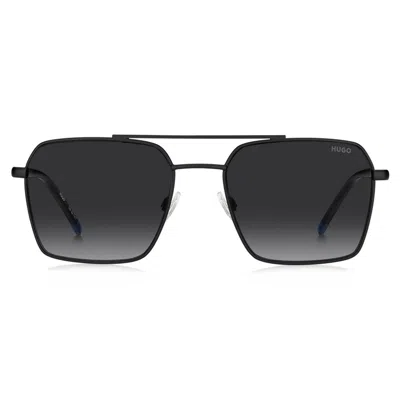Hugo Boss Square-frame Sunglasses In Black