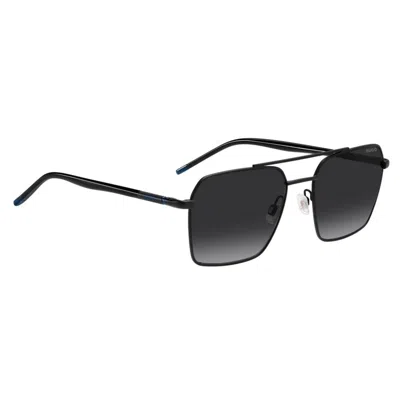 Hugo Boss Square-frame Sunglasses In Black