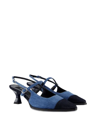 Carel Paris Cecile Slingback Pumps In Blue