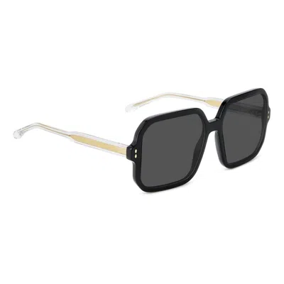 Isabel Marant Full Frame Sunglasses In Black