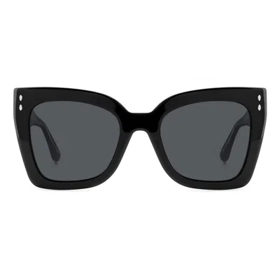 Isabel Marant The New Geometrical Sunglasses, 53mm In Black