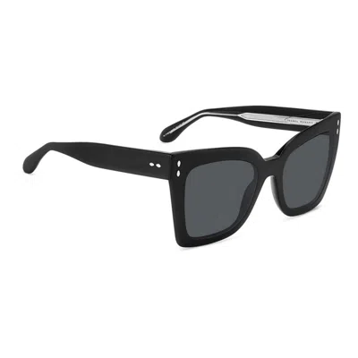 Isabel Marant The New Geometrical Sunglasses, 53mm In Black