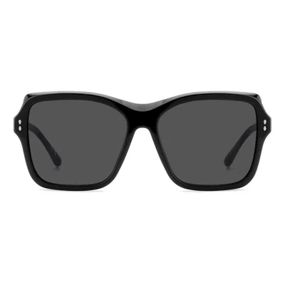Isabel Marant Full Frame Sunglasses In Black