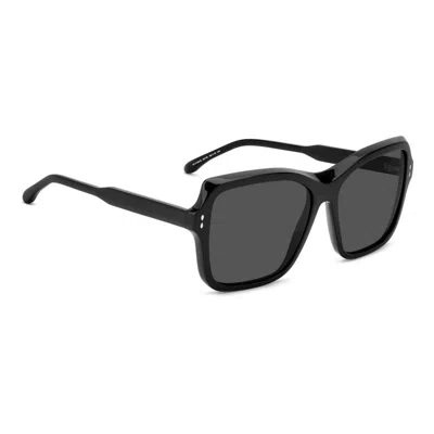 Isabel Marant Full Frame Sunglasses In Black