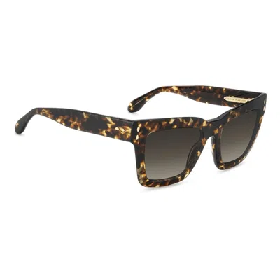 Isabel Marant 53mm Gradient Rectangular Sunglasses In Brown