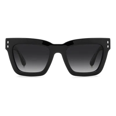 Isabel Marant Gradient Square Acetate Sunglasses