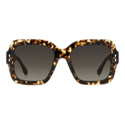 Isabel Marant Full Frame Sunglasses In Brown