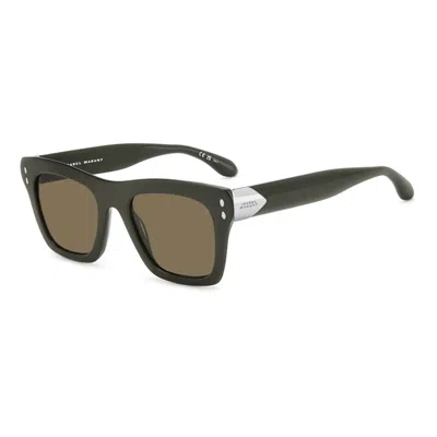 Isabel Marant Full Frame Sunglasses In Green