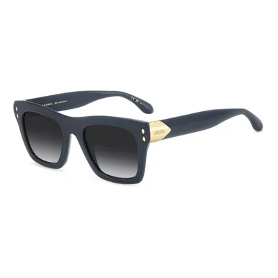 Isabel Marant 51mm Rectangular Sunglasses In Blue