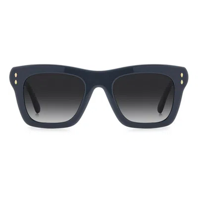 Isabel Marant 51mm Rectangular Sunglasses In Blue