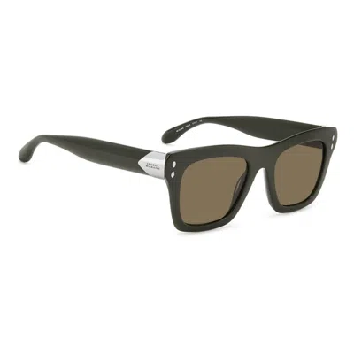 Isabel Marant Full Frame Sunglasses In Green