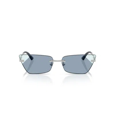 Jimmy Choo Woman Sunglass Jc4012 In Blue