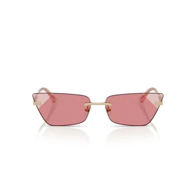Jimmy Choo Geometric Sunglasses In Pink